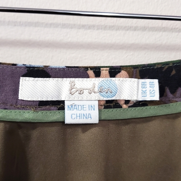 Boden - Tiered Print Skirt - Size 4 - Picture 2 of 11